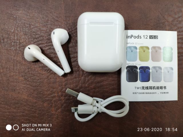 [FULL MÀU - KHÔNG HAY HOÀN TIỀN] Tai nghe không dây i12 tws, inpods 12 | BigBuy360 - bigbuy360.vn