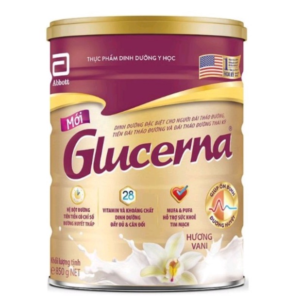 Sữa bột Glucerna 850g