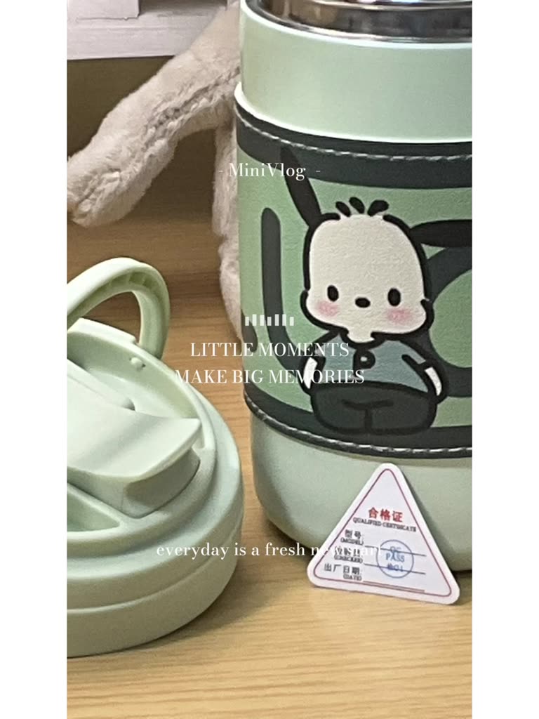 Bình Nước Giữ Nhiệt Thép Không Gỉ 304 - Thiết Kế Hình Chú Cún Dễ Thương, Ống Hút Tiện Dụng - 500ML | BigBuy360 - bigbuy360.vn