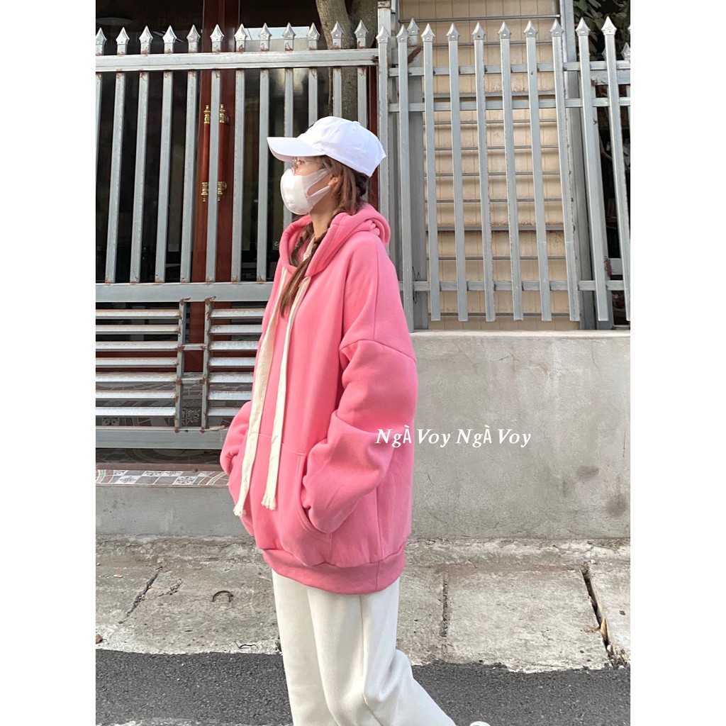 ÁO HOODIE BASIC DÂY BẢN TO SIÊU HOT