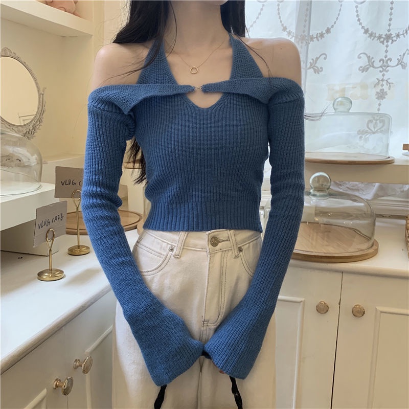 Áo Len Tay Dài Thời Trang Dành Cho Nữ