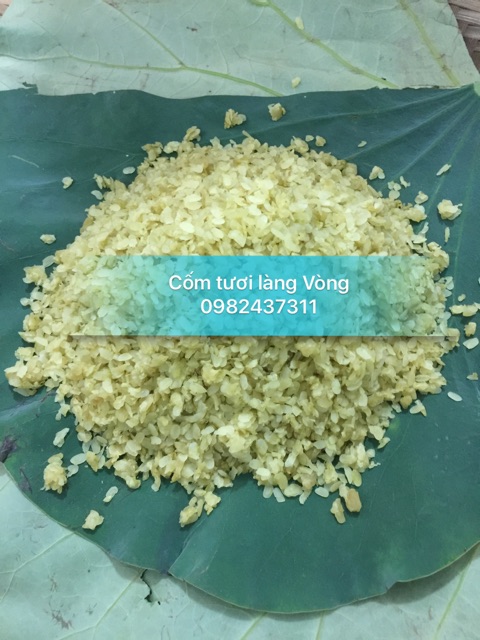 Cốm khô làng Vòng, chuẩn cốm mộc loại 1