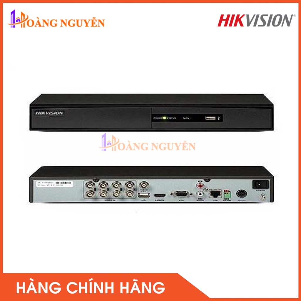 [NHÀ PHÂN PHỐI] Đầu ghi hình 8 kênh 5 in 1 HIKVISION DS-7208HGHI-K1