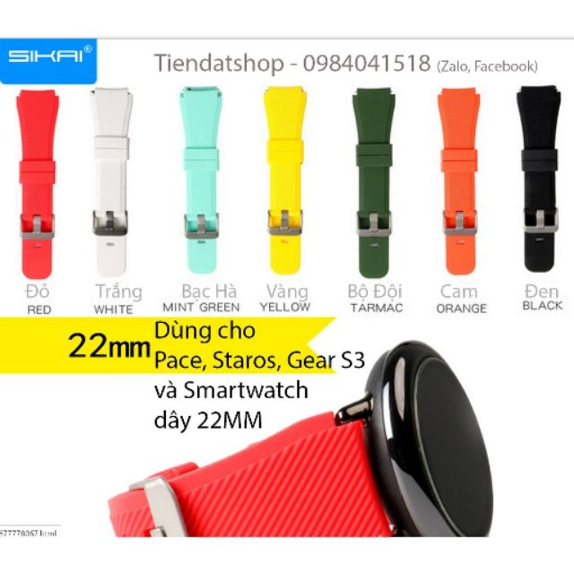 Dây Thể Thao Cho Smartwatch 22MM