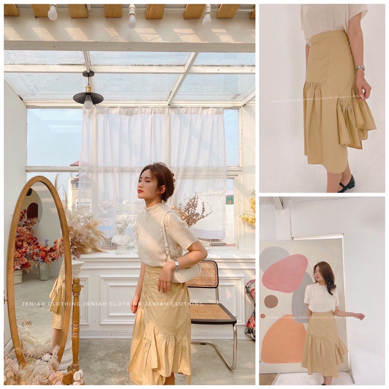 CHÂN VÁY MIDI THẾT KẾ - SALE OFF HÀNG MỚI VỀ