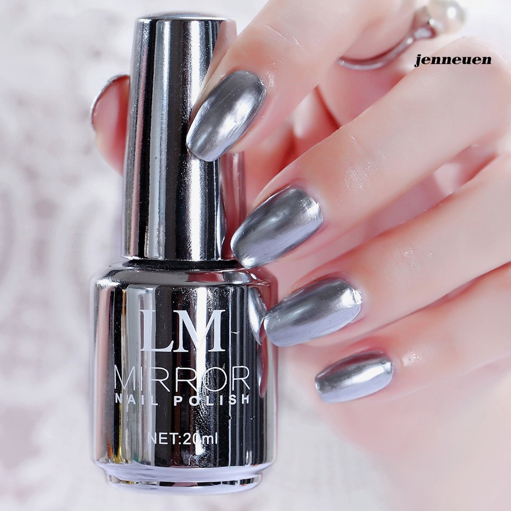 [Hàng mới về] Sơn móng tay LM tạo hiệu ứng gương ánh kim khô nhanh lâu trôi 20ml