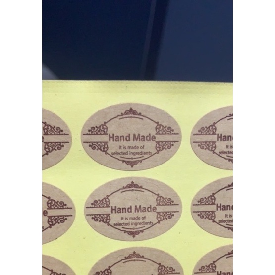 Sticker handmade craft 16 miếng