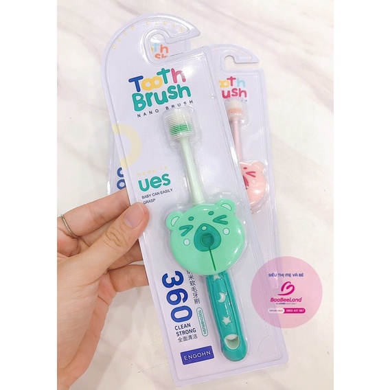 🪥🪥Bàn chải 360 độ UES sợi Nano siêu mềm cho bé