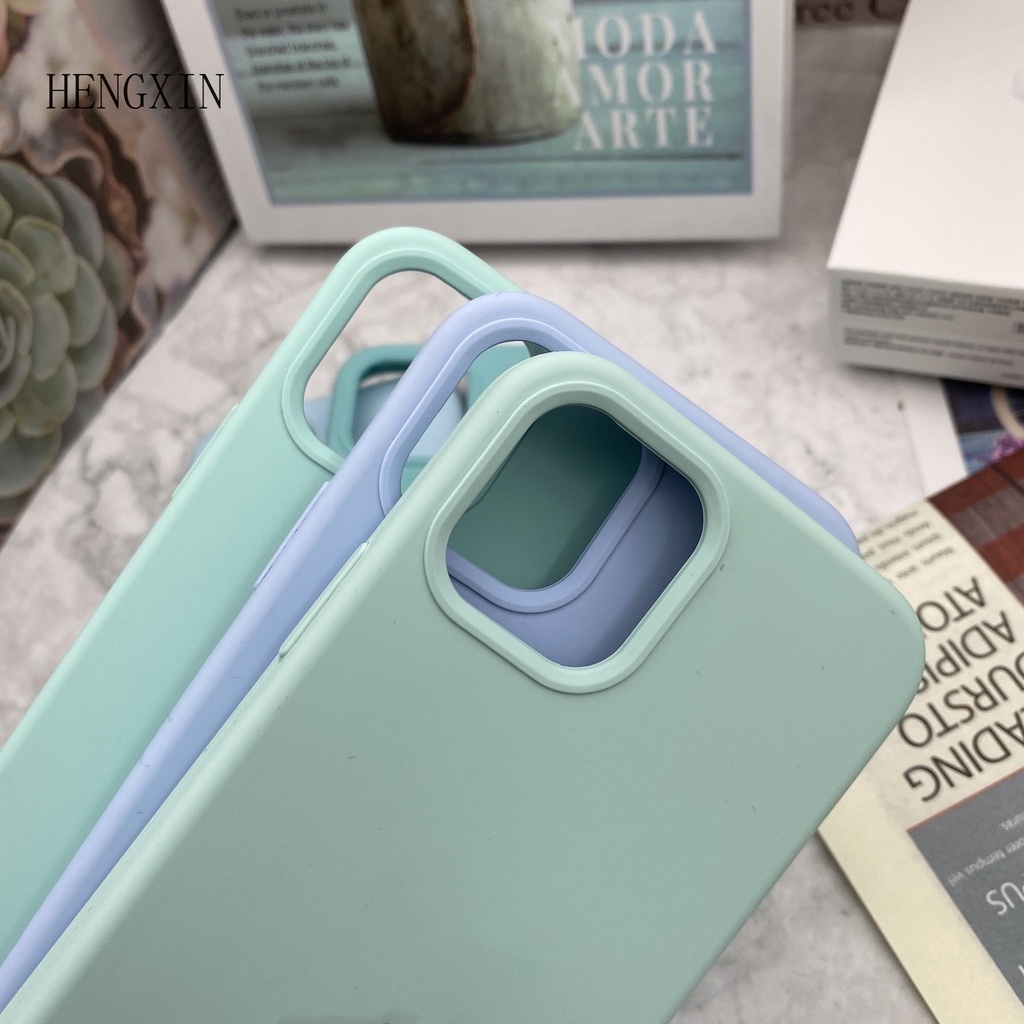 Ốp điện thoại silicone nhiều màu thích hợp cho IP 6 6s 7 8 7p 8p x xs xsmax 11 11promax 12 12pro 12promax 13 13pro max