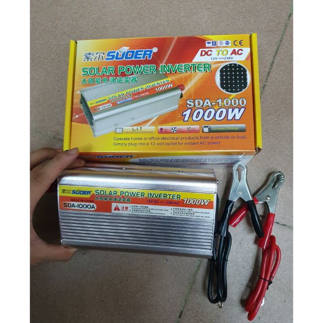 Kích điện từ 12v lên 220v 1000w