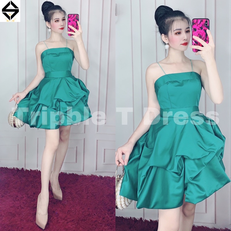 Đầm xoè phồng bí siêu xinh TRIPBLE T DRESS -Size M/L - MS97H597