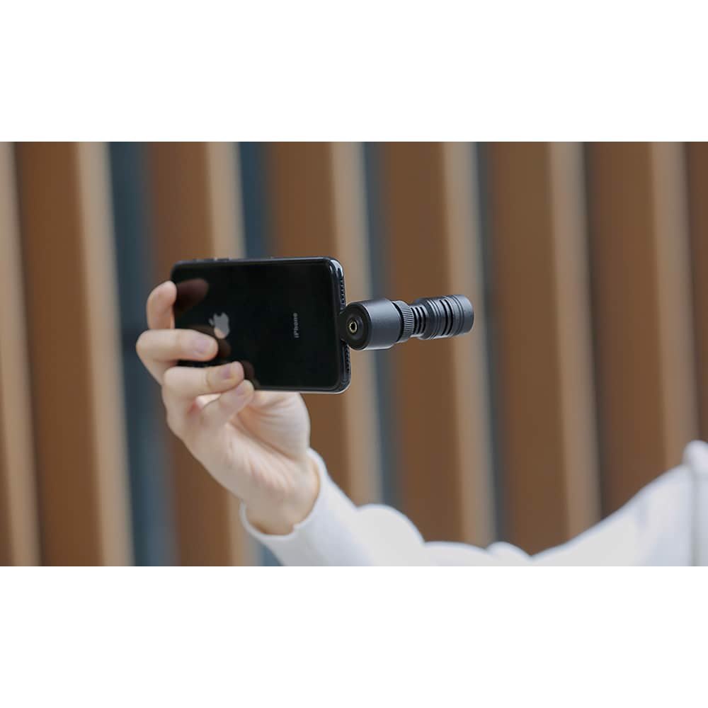Micro Thu Âm Không Dây Saramonic Smartmic+ Di - Kết Nối Điện Thoại Iphone / Thiết bị IOS - Bảo Hành Chính Hãng 24 Tháng