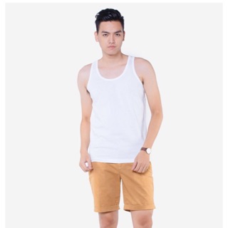 Áo ba lỗ Nam trắng truyền thống Hanosimex ( 100% cotton)