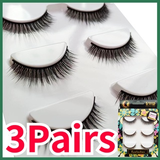 Bộ 3 cặp lông mi giả 3d xy005