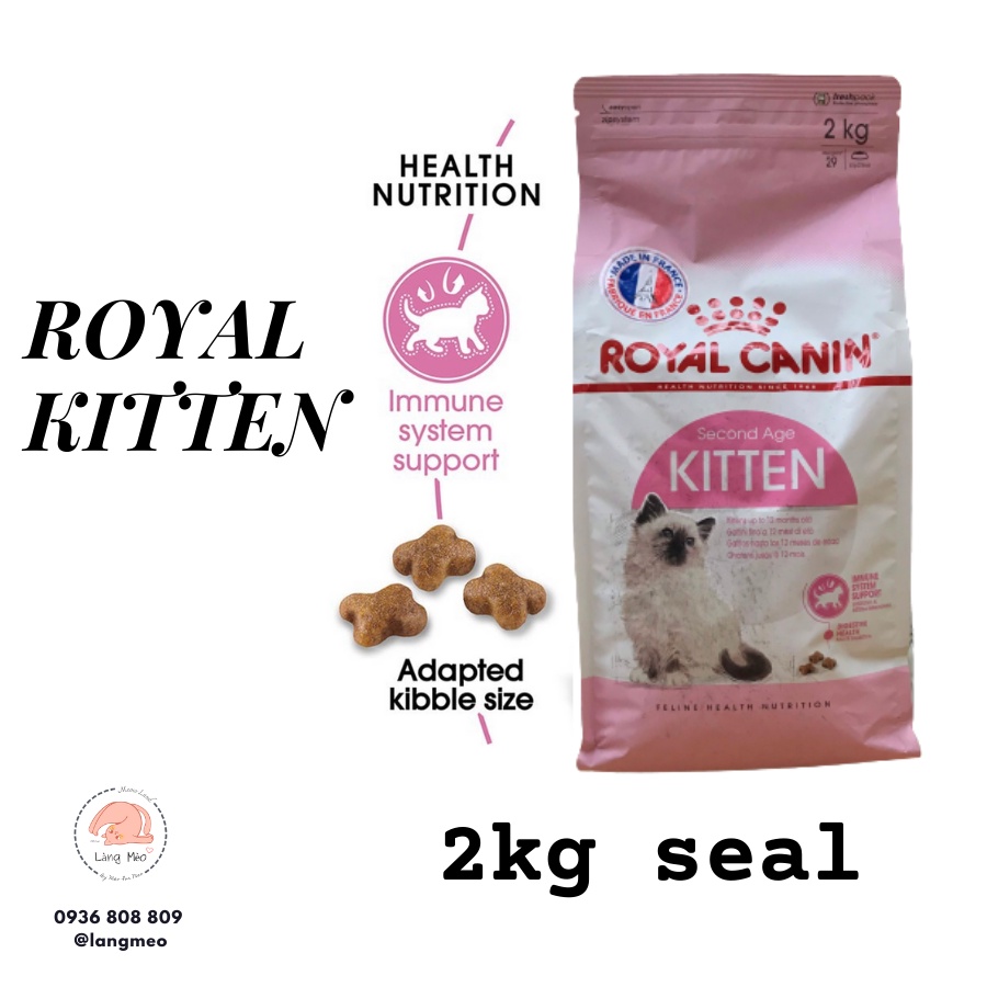 Hạt khô cho mèo con Royal Cannin Kitten