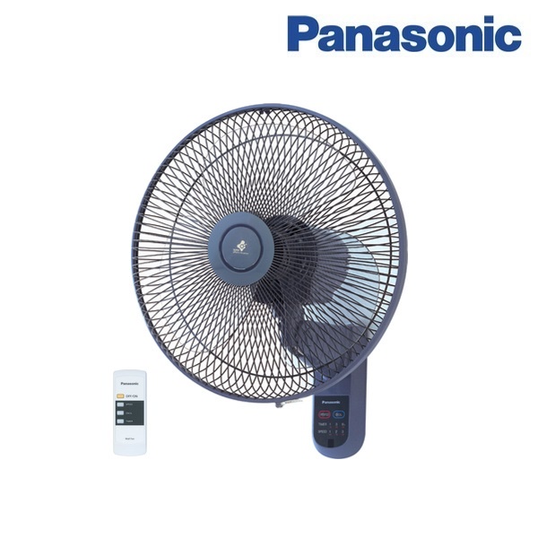 QUẠT TREO PANASONIC F-409M ( CÓ REMOTE - XANH & TRẮNG NGÀ )