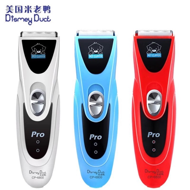 Tông Đơ máy CP-6800 PRO CẢI TIẾN - Chuyên Dụng Cắt Lông chó mèo -  Màu trắng