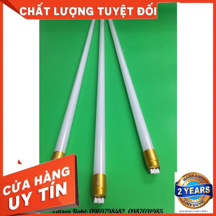 Đèn Tuýp Led T8 Thủy Tinh LHLed Tiết Kiệm Điện Năng Siêu Sáng 1m2 28w