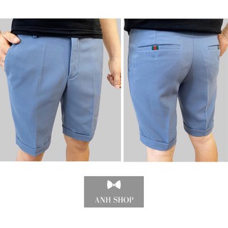  Quần tây nam ống ngắn cao cấp vải co giãn 4 chiều  nhiều màu  