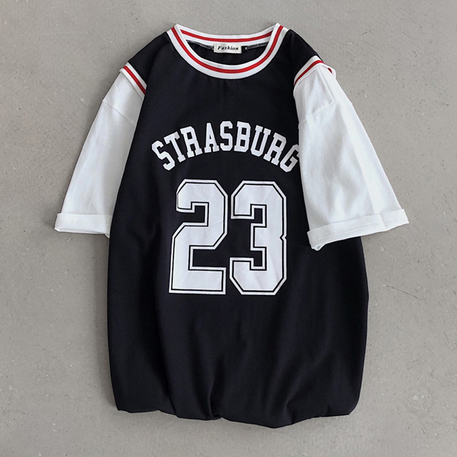 Áo thun nam nữ unisex tay lỡ - Áo phông bóng rổ 4 màu cotton form rộng | BigBuy360 - bigbuy360.vn