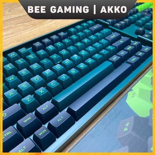 Bộ keycap AKKO Wave Sonic (Chất liệu PBT Double Shot, ASA Profile, 229 nút)