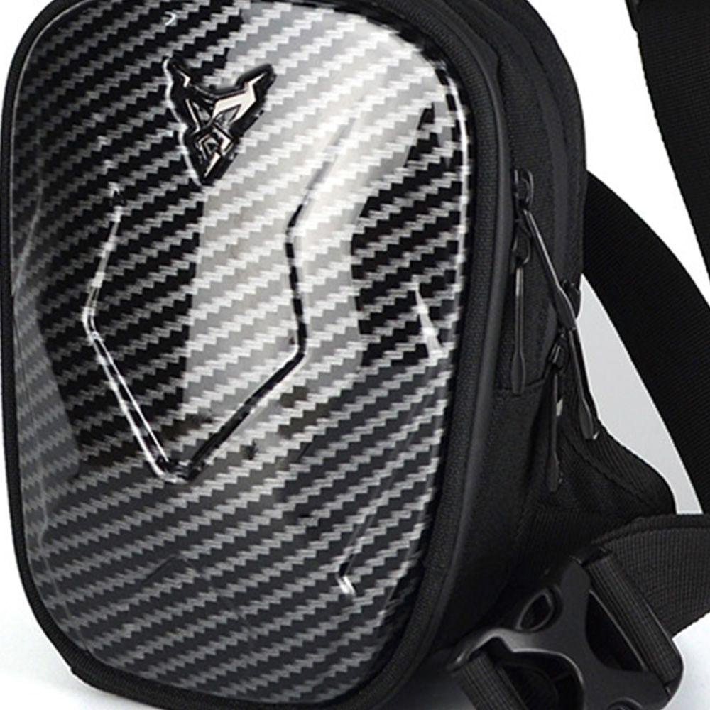 JONYE Túi Đựng Điện Thoại Tiền Xu Bằng Sợi Carbon Đeo Hông Tiện Dụng Khi Lái Xe Mô Tô