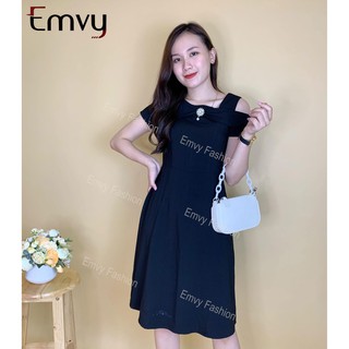 Đầm dáng xòe Mango trễ vai Emvy - V48