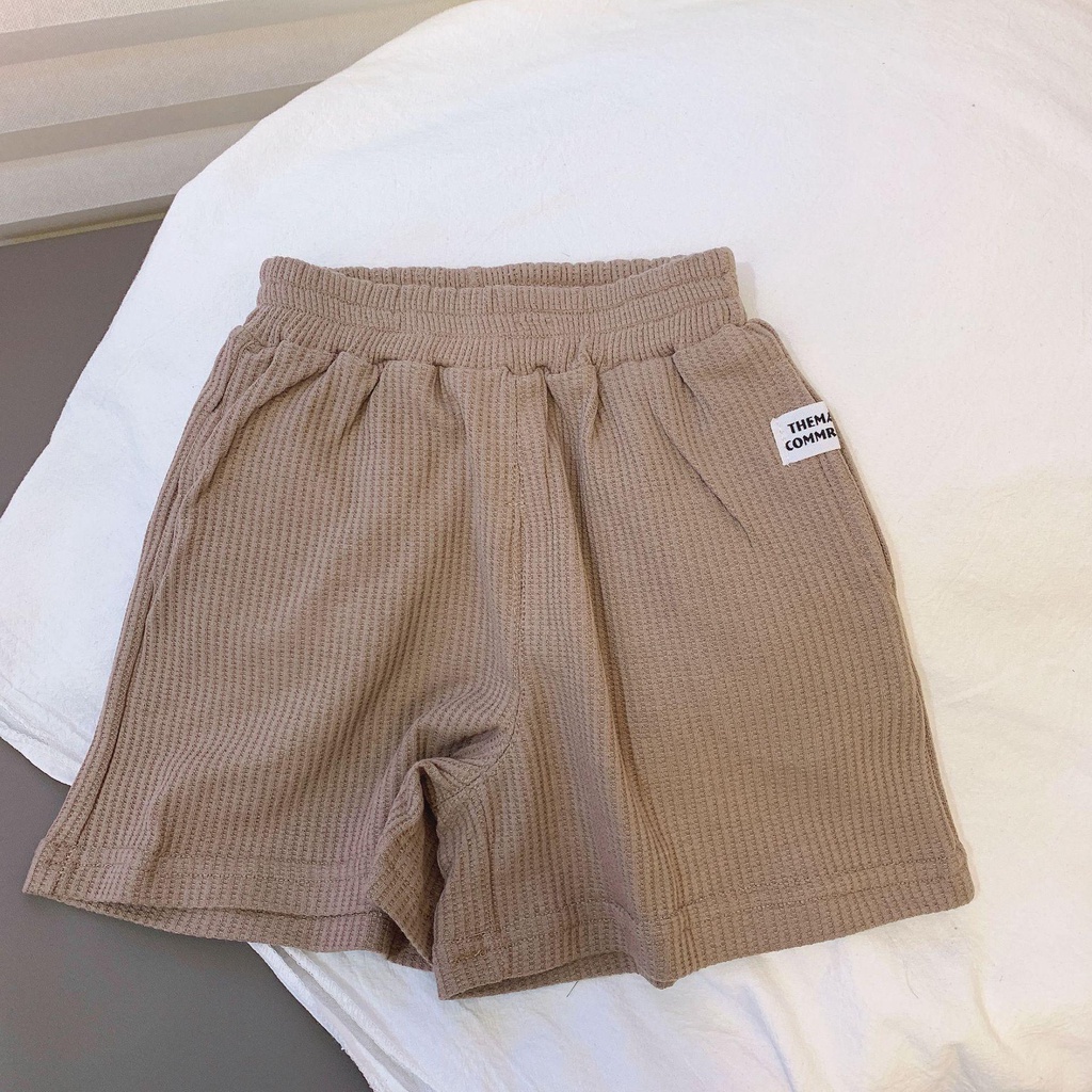 [Babycat] Hàng Có Sẵn Quần Short Thể Thao Cotton Mỏng Dáng Rộng Thoáng Khí Thời Trang Mùa Hè Phong Cách Nhật Bản Hàn Quốc Dành Cho Bé Trai Bé Gái Mặc Đi Biển