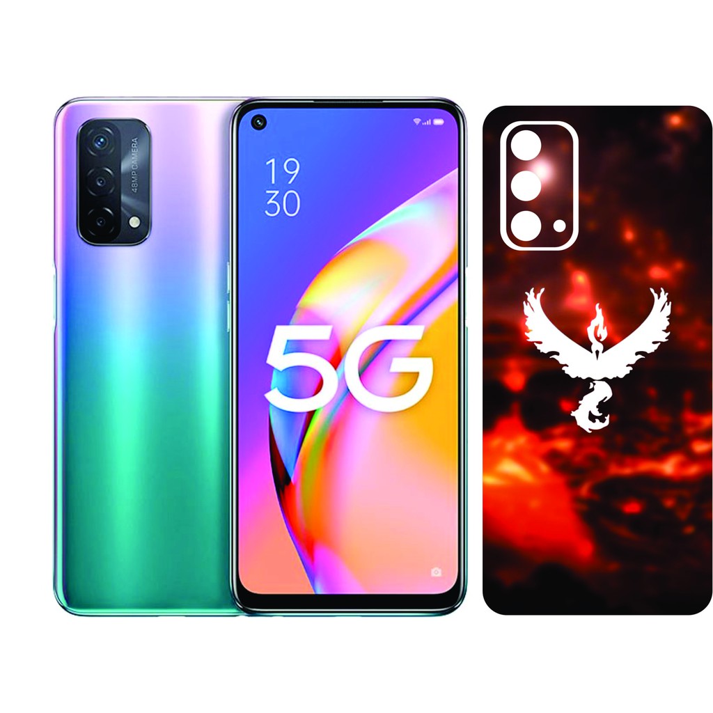 Miếng dán Skin 3D in hình theo yêu cầu oppo A93 5G