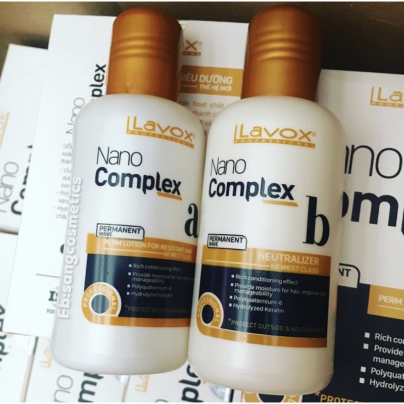 Bộ uốn tóc tại nhà siêu dưỡng LAVOX Complex