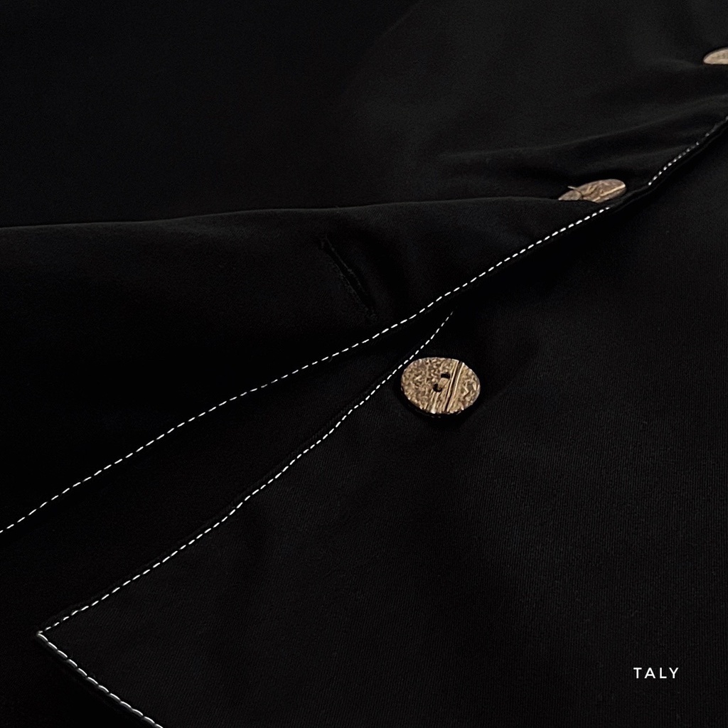 Áo Sơ Mi Tay Ngắn ONGY chỉ viền TALY A110