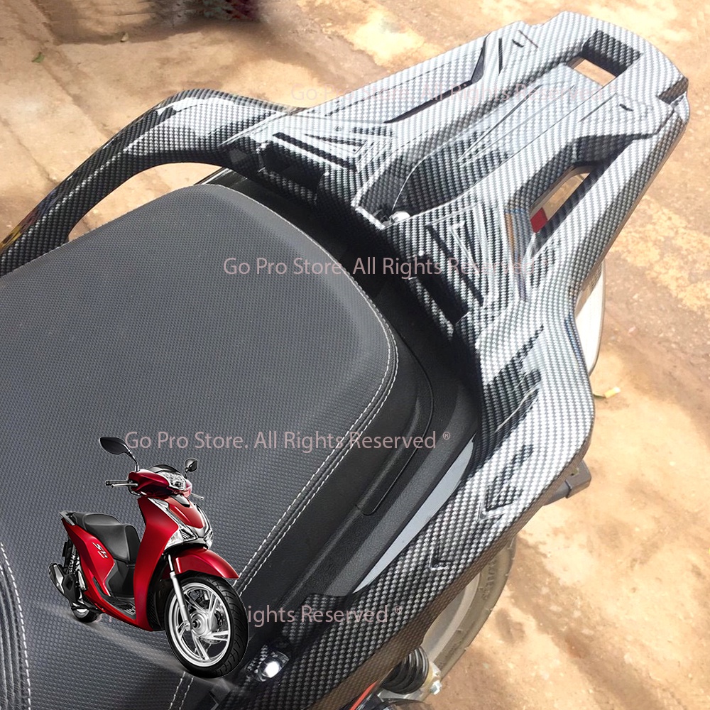 [CHÍNH HÃNG] ỐP Cảng Sau SH 2017 - 2019 Nhựa Xi