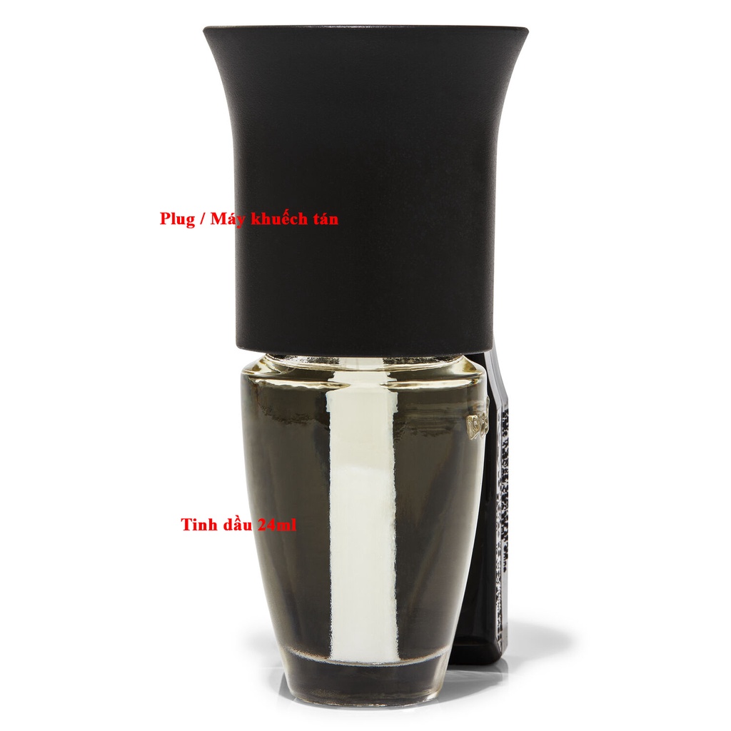 Điện 110v Máy khuếch tán tinh dầu Bath & Body Works đầu xông tinh dầu Black/White/Gray/Taupe Flare BBW USA
