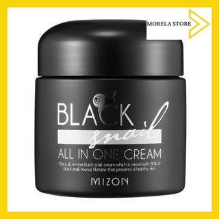 Kem Dưỡng Tái Tạo Da Từ Chất Nhờn Ốc Sên Đen Mizon Black Snail All in One Cream 75ml