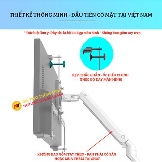 Bộ Kẹp Màn Hình Máy Tính A2 17 - 32 Inch - Bộ Kit Vesa Mount - Lắp Đặt Cùng Giá Treo Màn Hình [ Ưu Việt Hơn NB FP1 ]