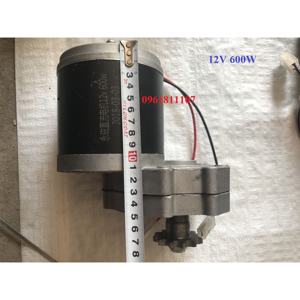 Motor giảm tốc 12V 600W 45 vòng phút