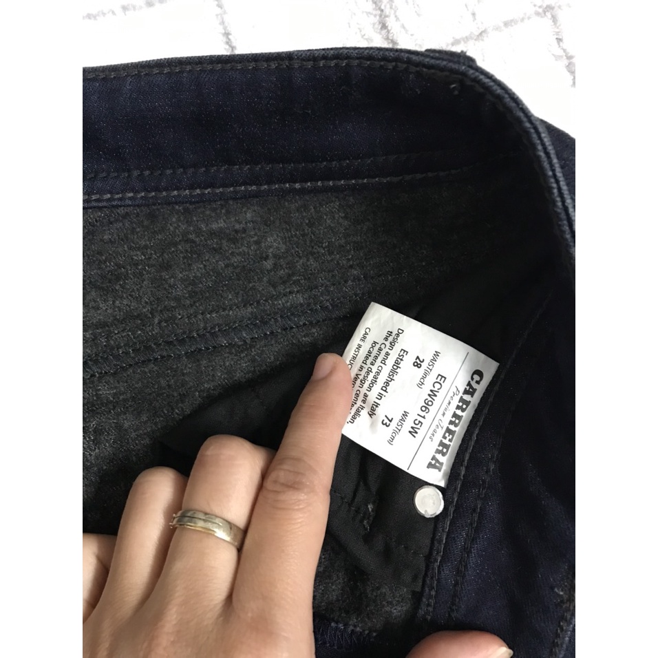 Quần jean lót nỉ xuất hàn dư xịn