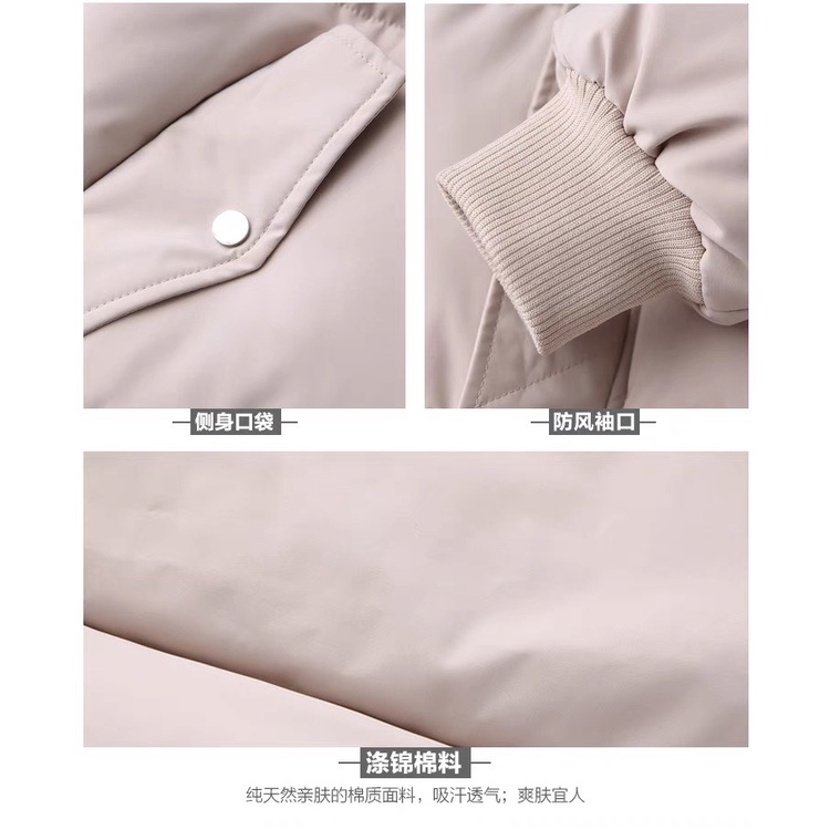 Áo khoác phao nữ có mũ lông, dày dặn dáng dài vừa ấm áp mùa đông style trẻ trung Hàn Quốc