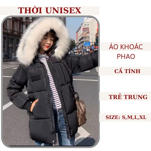 Áo khoác PHAO TRÂN BÔNG LOT LÔNG, ÁO PHAO 3 LỚP