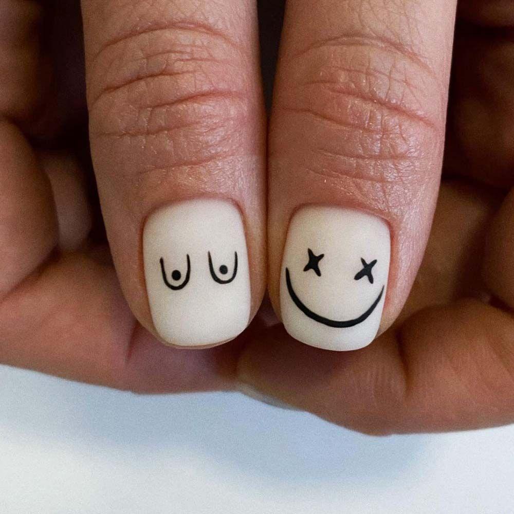 Nhãn Dán Móng Chuyển Nước Tự Dính Họa Tiết Hoa / Trái Tim Thời Trang 3D Dành Cho Bạn Nữ