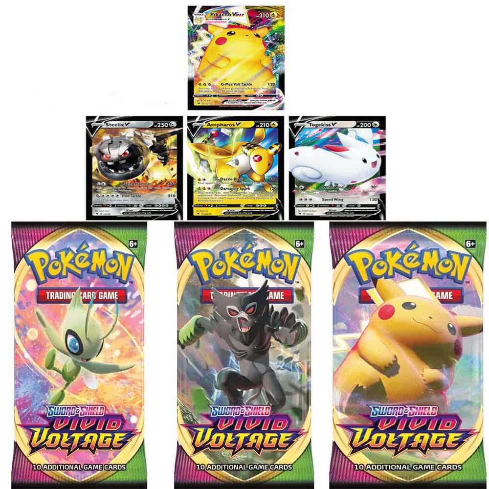 324 booster card packs Pokémon board game battle cards Pokemon English cards