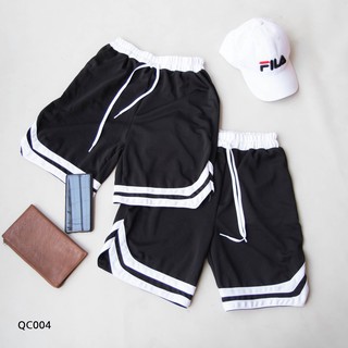Quần short 2V, 2 line gấu