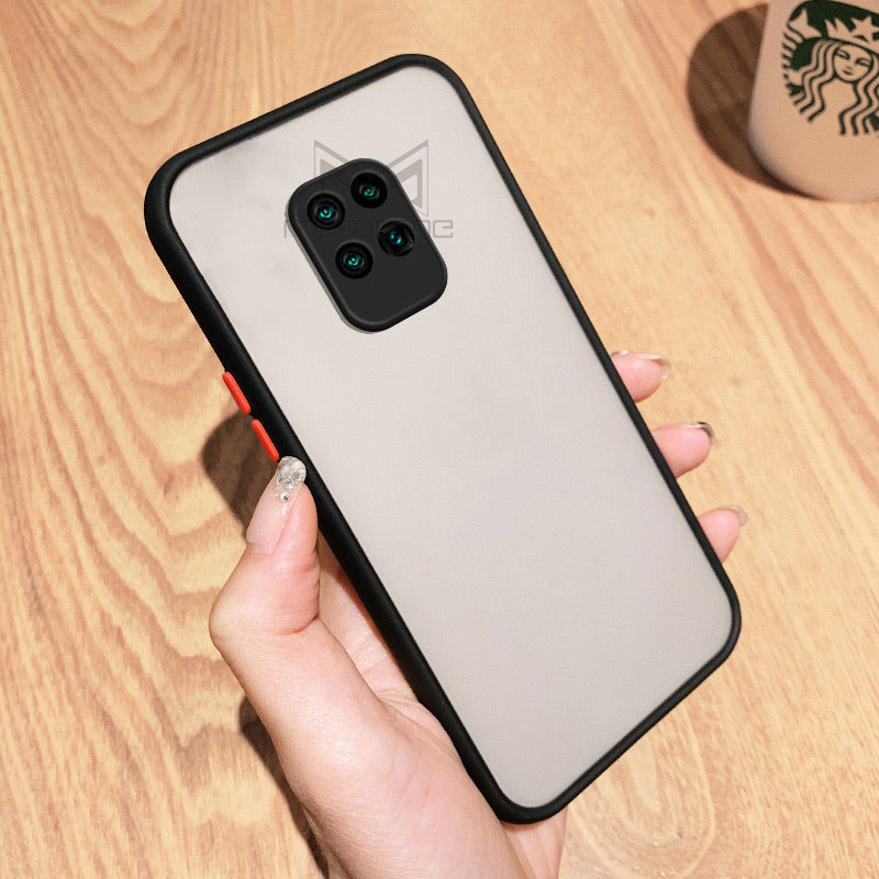 Ốp điện thoại trong suốt nhám chống sốc thời trang cho Redmi Note 11 11s Pro 10C 4G 5G