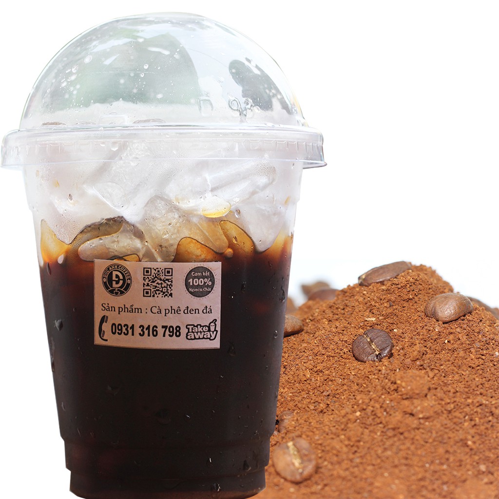 Cà Phê Rang Mộc 100% Robusta Đậm Vị, Cafein Cao dùng pha máy, pha phin Từ Buôn Ma Thuột - D COFFEE Thuộc Cà Phê Đức Anh