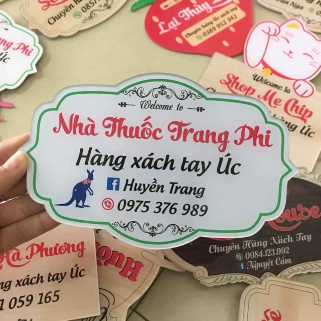 Xưởng chuyên sỉ bảng hiệu và tất cả các sản phẩm in the yêu cầu của khách yêu