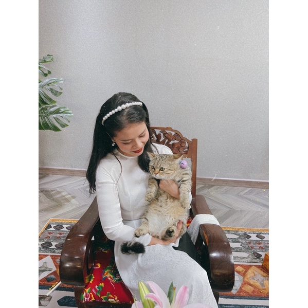 Áo dài tơ tằm thiết kế