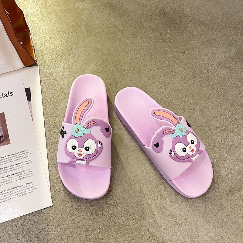 Dép quai ngang hình thỏ Stella Lou nhiều màu sắc đủ size kích cỡ