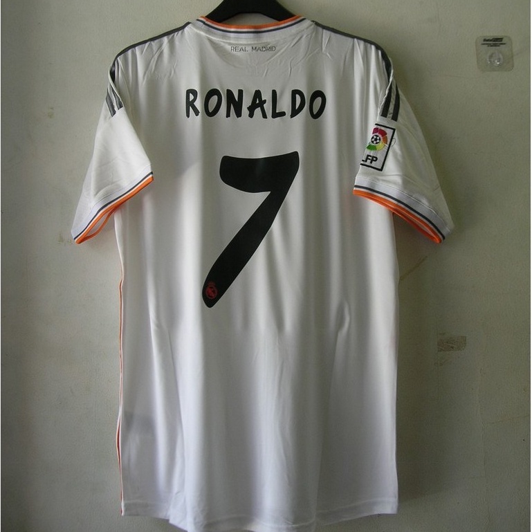 Áo Đồng Phục Bóng Đá Đội Nhà Real Madrid 7 La Lega 2013 2014