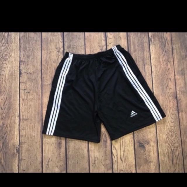 Quần Short Thể Thao Nam Ba Sọc, Quần Đùi Nam Tập Gym Phối Viền [Ảnh Chụp Thật] - OQ001
