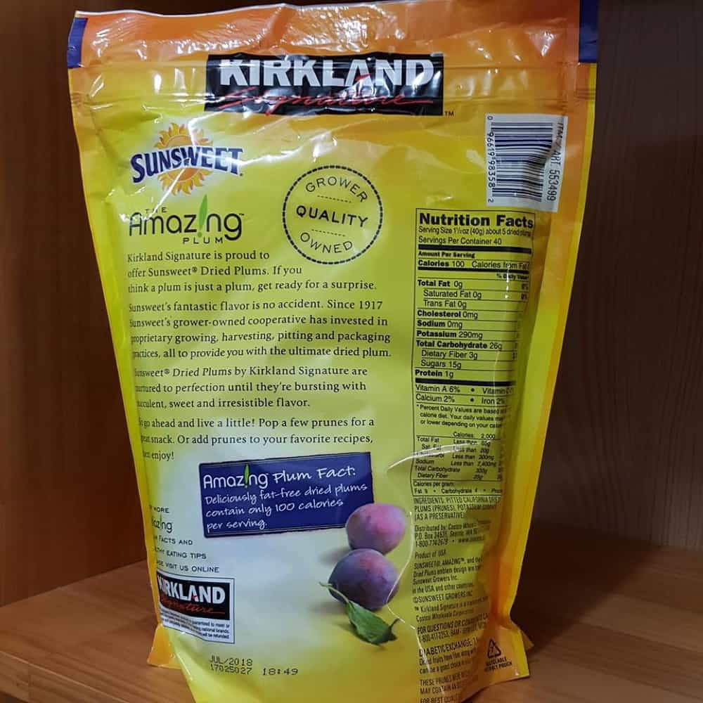 MỨT MẬN SẤY KHÔ MỸ KIRKLAND SIGNATURE SUNSWEET 1.59KG CHÍNH HÃNG - 7367